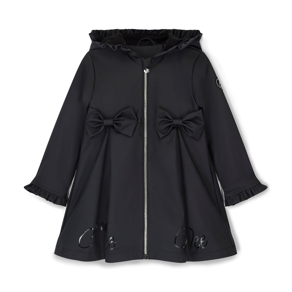 A Dee Nova Black Raincoat