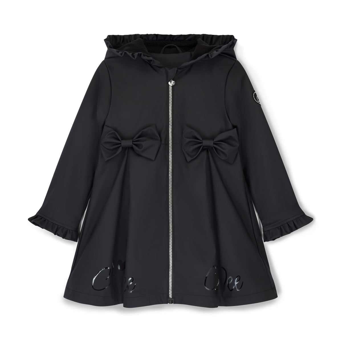 A Dee Nova Black Raincoat