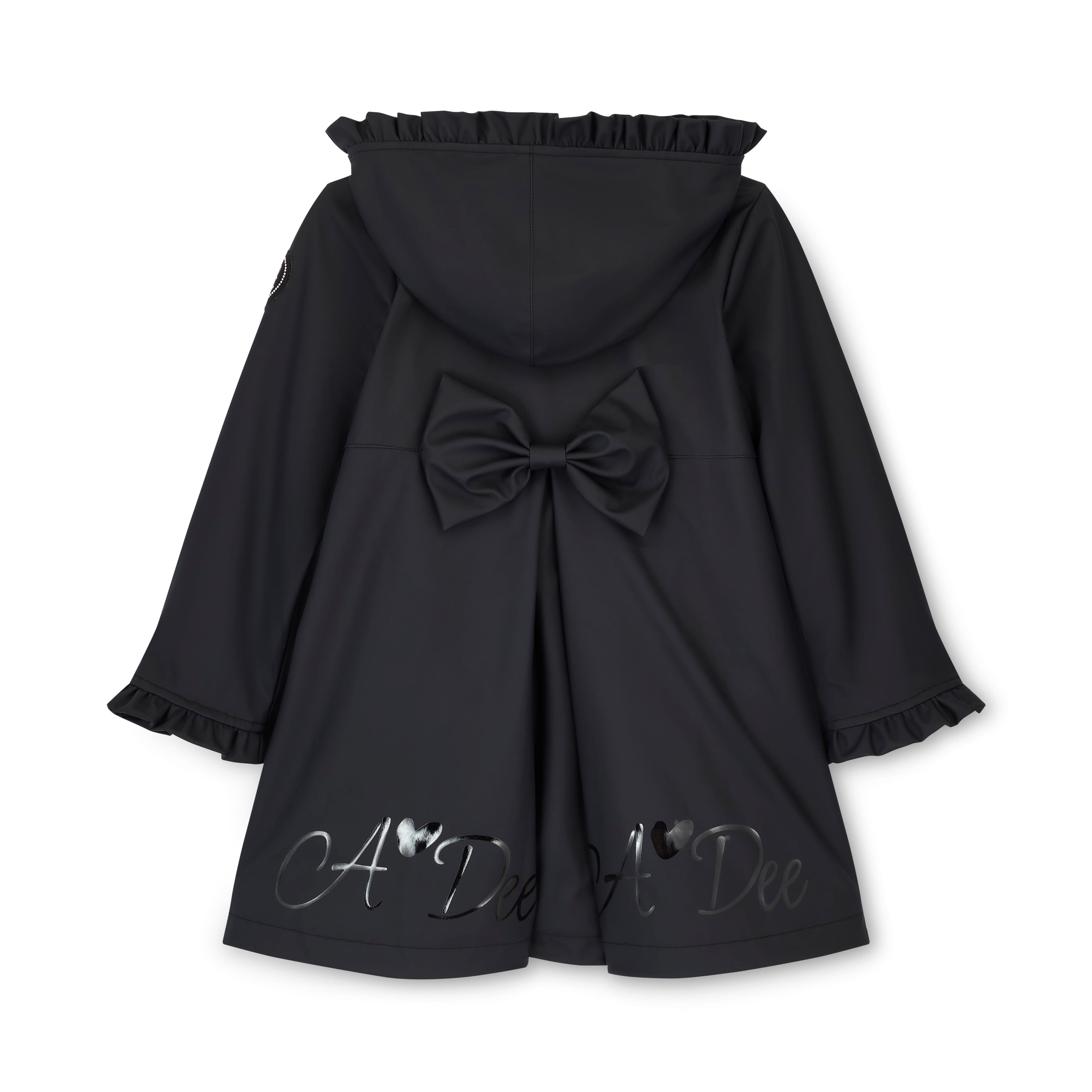 A Dee Nova Black Raincoat