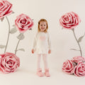 Little A Demi Fur Heart Legging Set