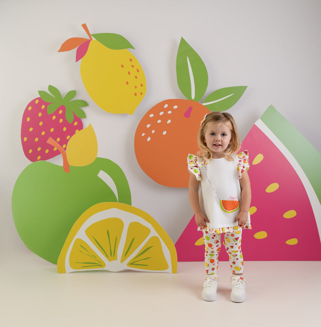 Little A Palmer Fruit Print Legging Set