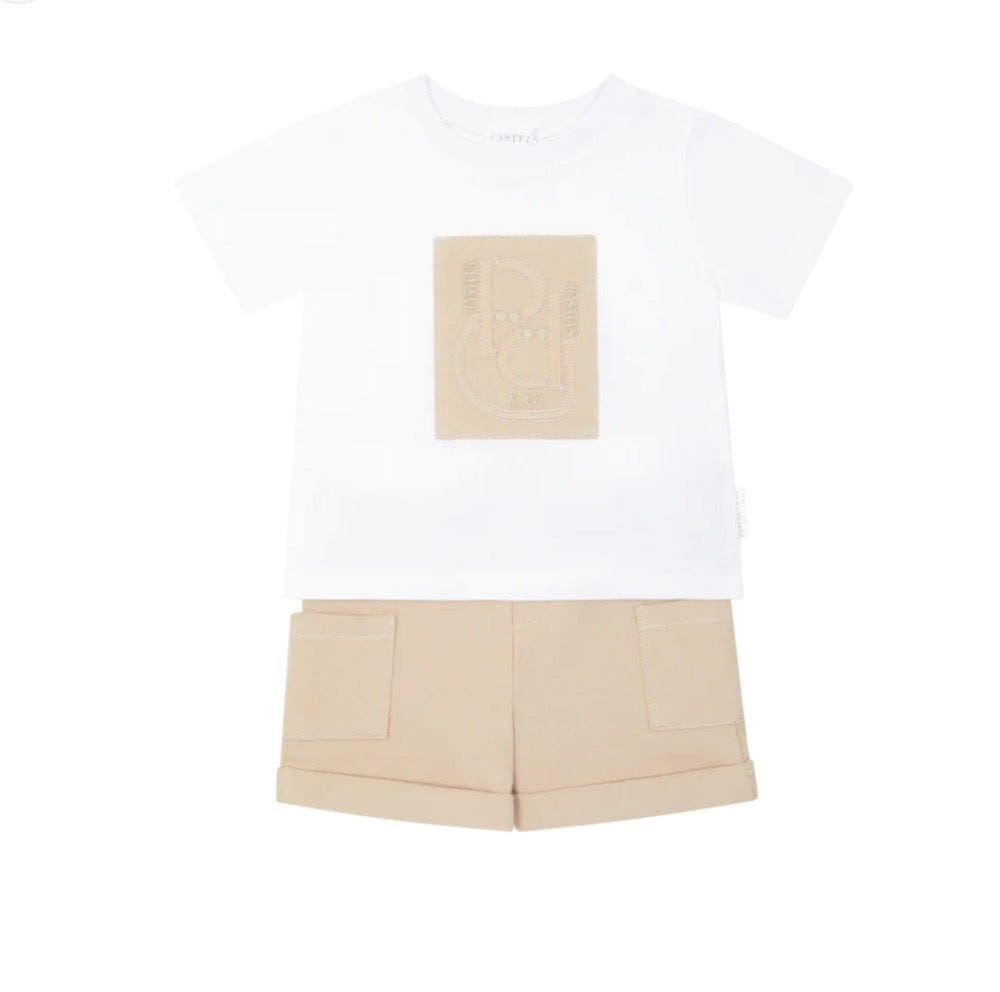 Pastels & Co Adderley Shorts Set