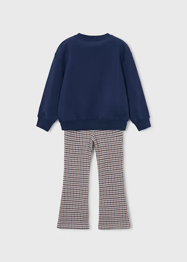 Mayoral Printed Fleece Leggings Set