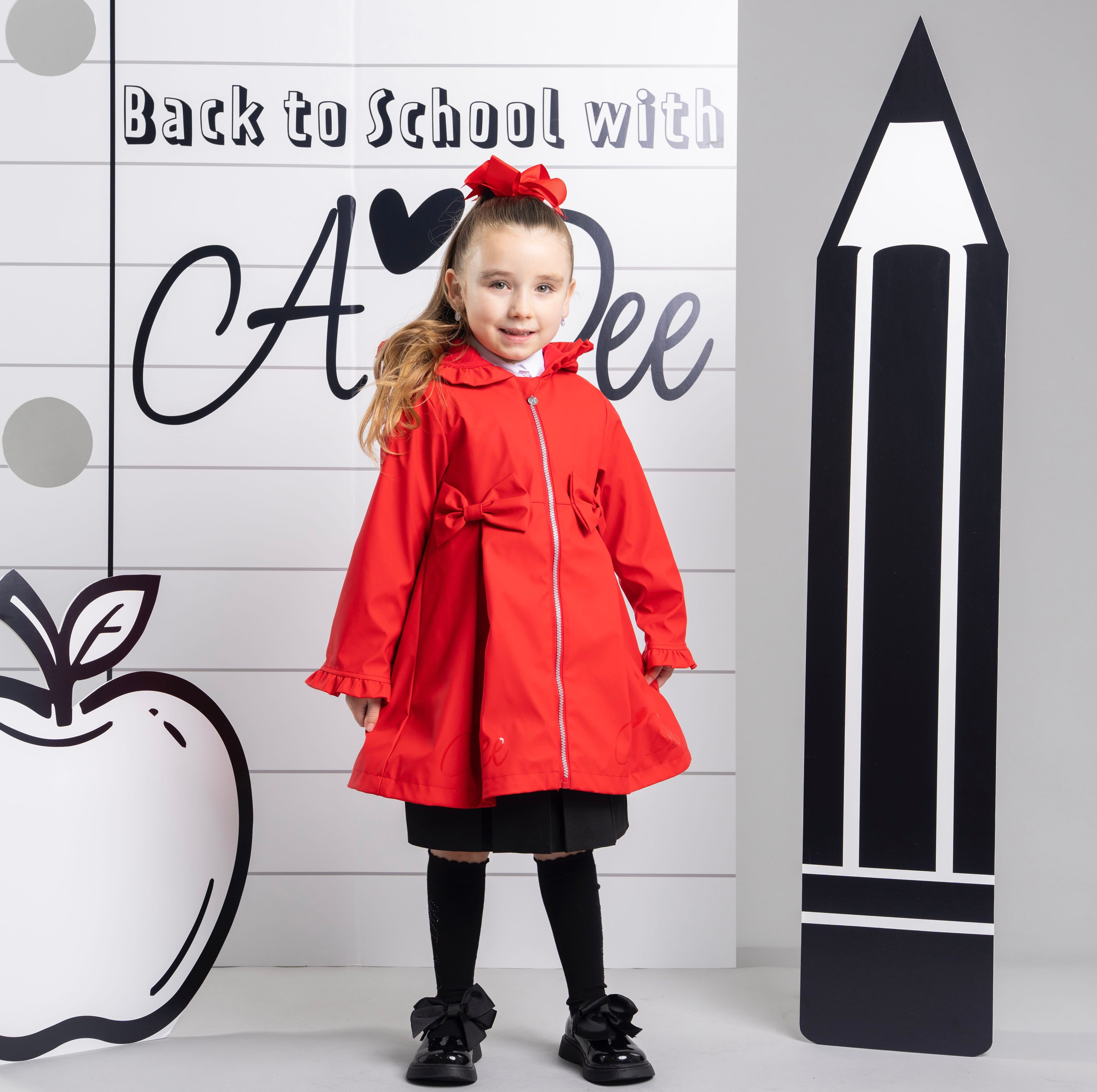 A Dee Nova Red Raincoat
