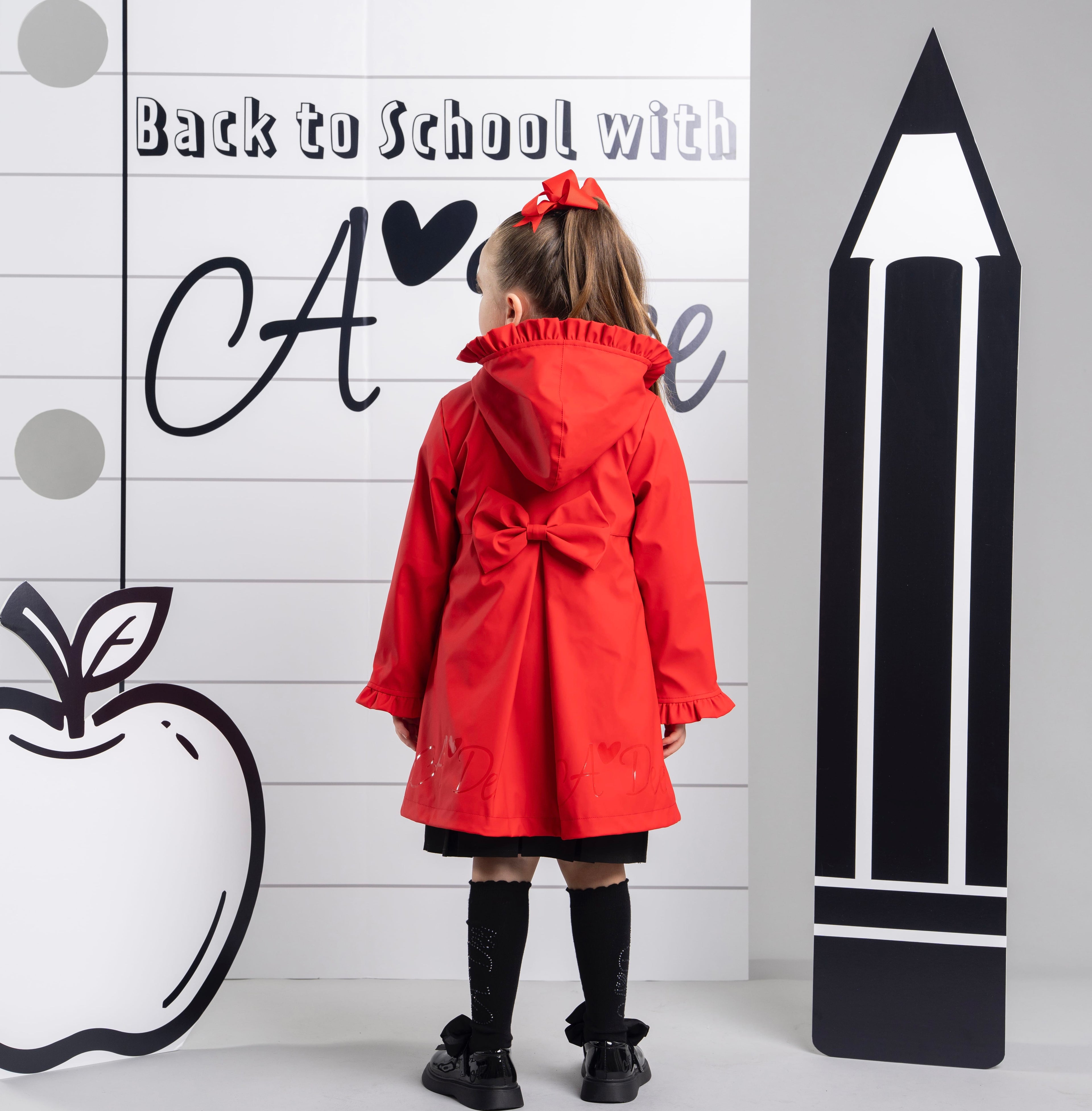 A Dee Nova Red Raincoat