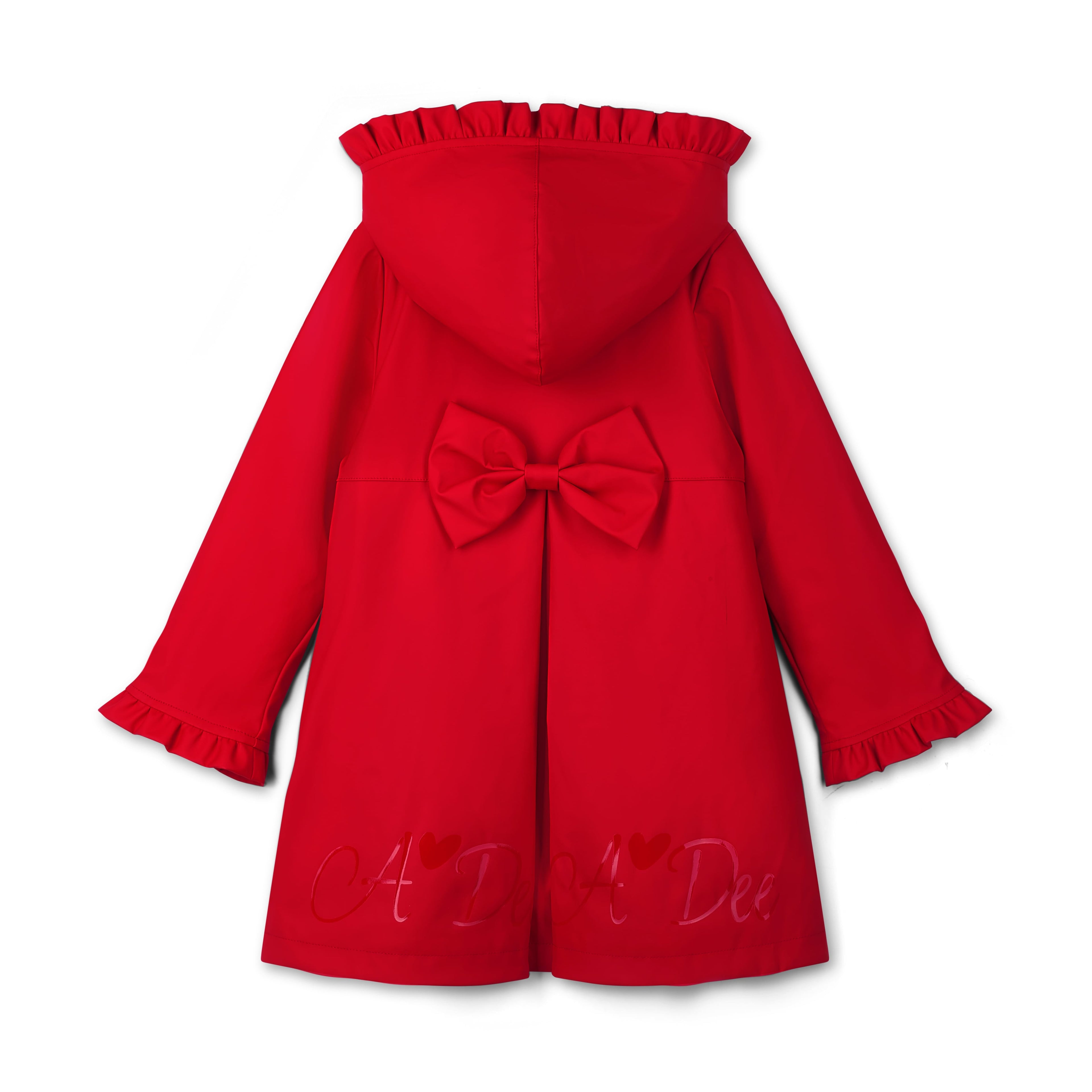 A Dee Nova Red Raincoat