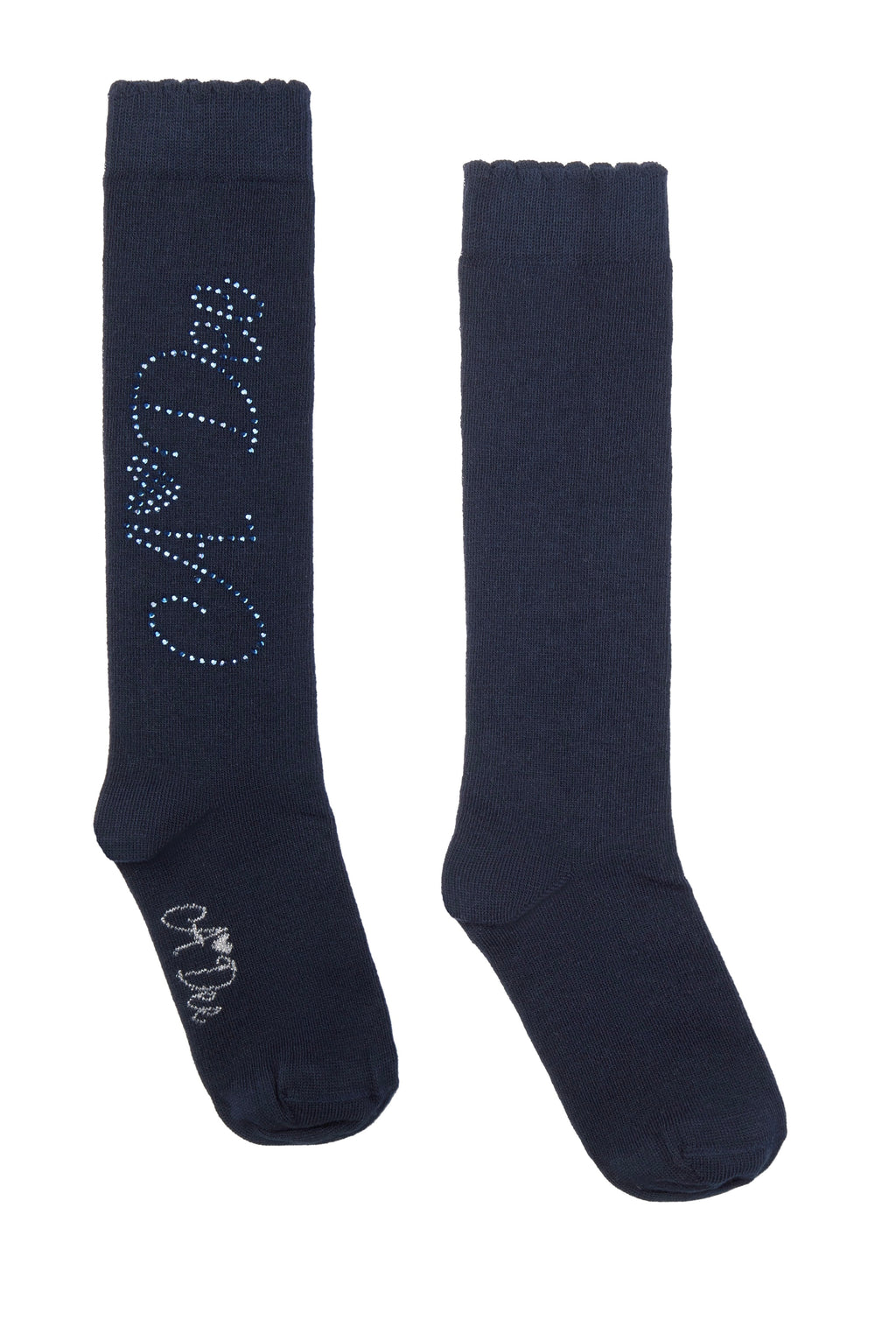 A Dee Seren Dark Navy Knee High Socks