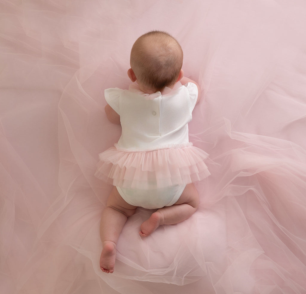 Little A Octavia Tulle Romper