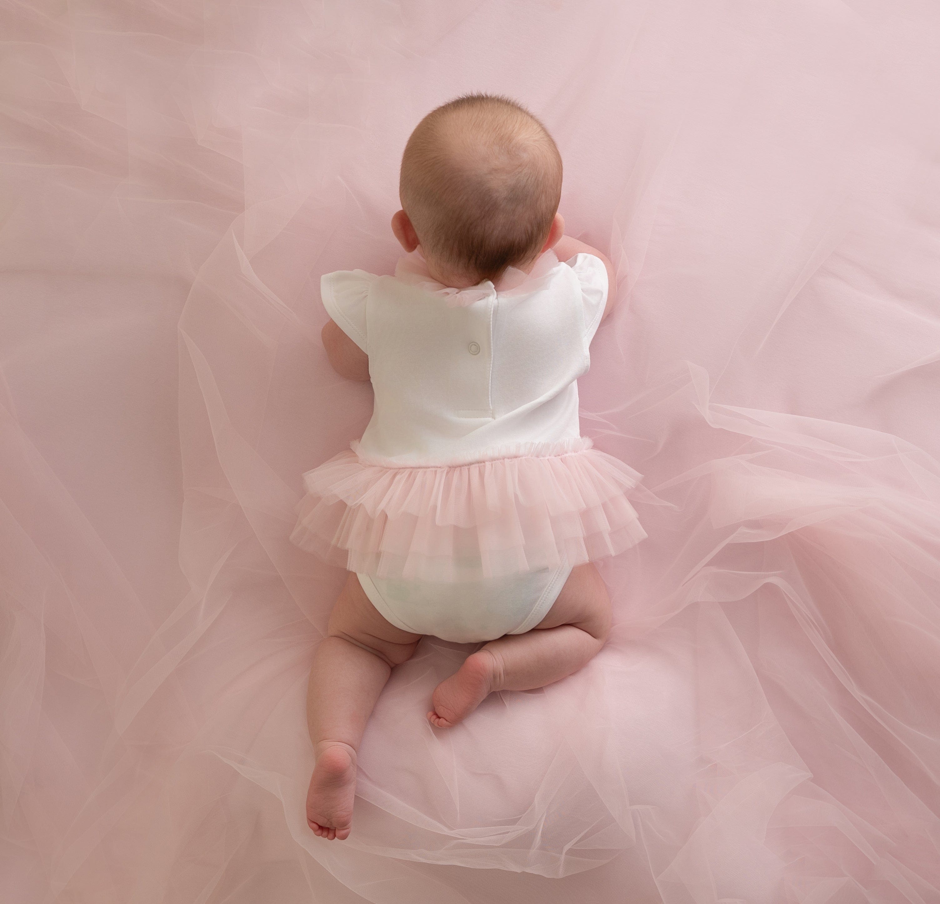 Little A Octavia Tulle Romper