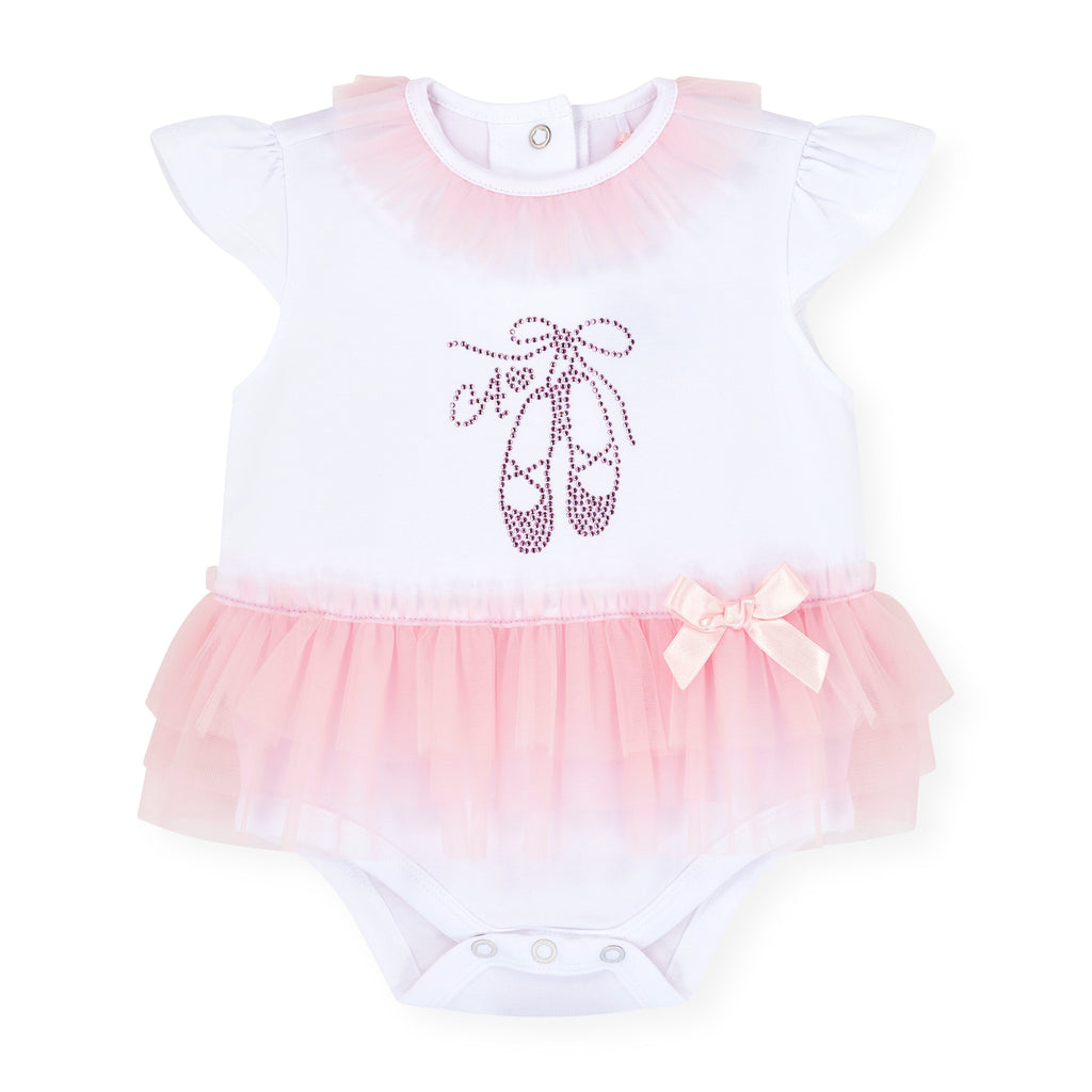 Little A Octavia Tulle Romper