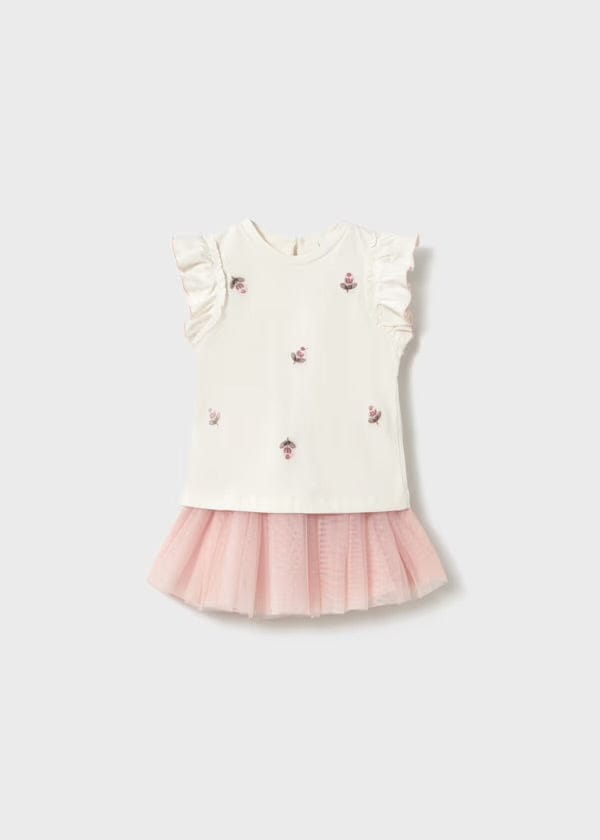Mayoral Tulle Skirt Set