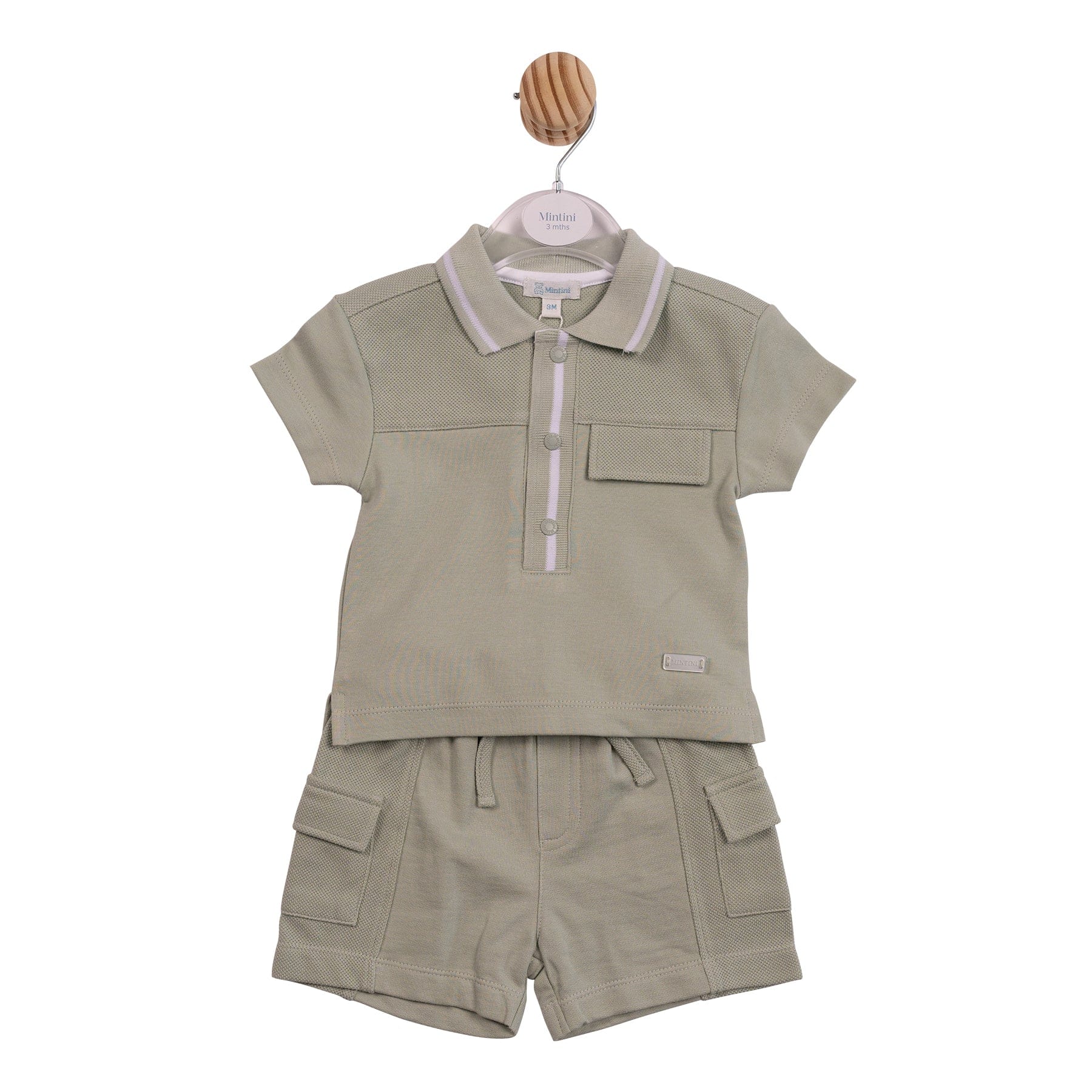 Mintini Polo And Shorts